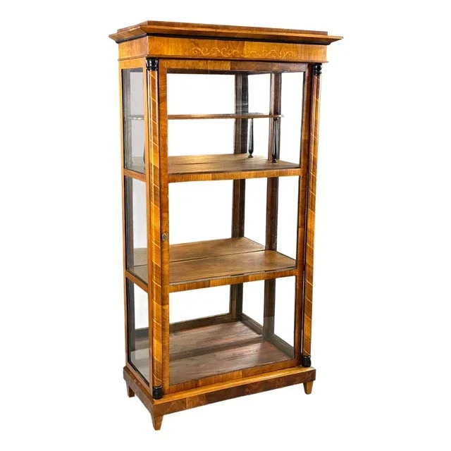 Biedermeier Glass Display Cabinet, 1850