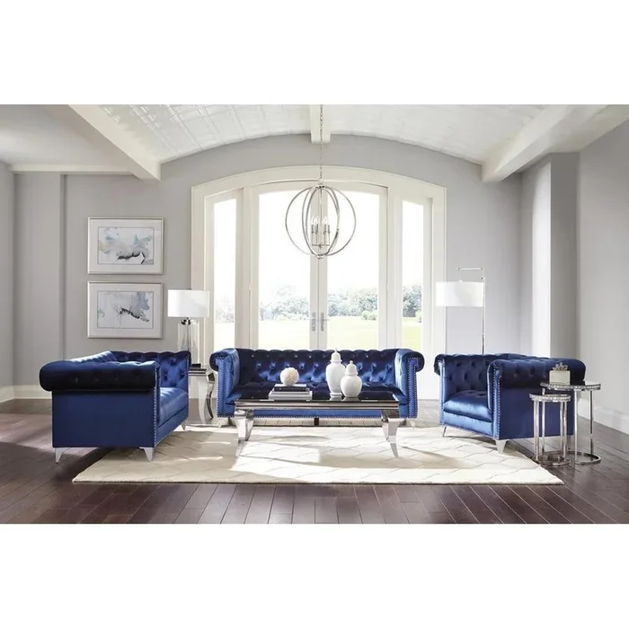 Bleker – Arm Chair – Blue