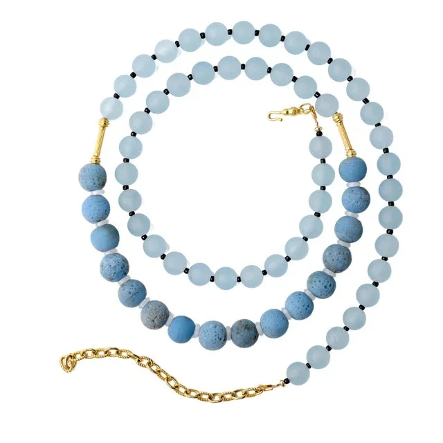 Blue Chalcedony Necklace