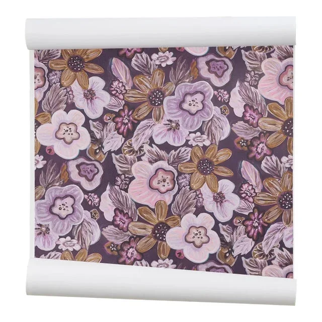 Boogie Oogie Oogie Plum Wallpaper