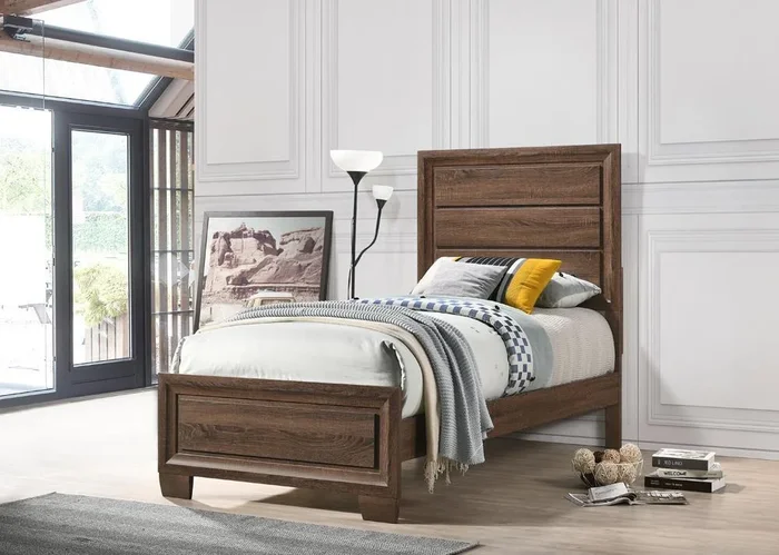 Brandon – Bedroom – Twin Bed – Brown