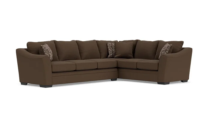 Brazil Tux Sofa Sectional, Left Facing – Custom Order