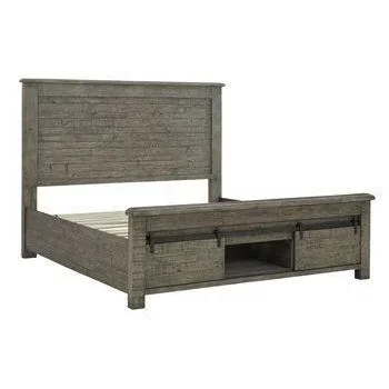 Brennagan – Gray – Cal King Storage Rails