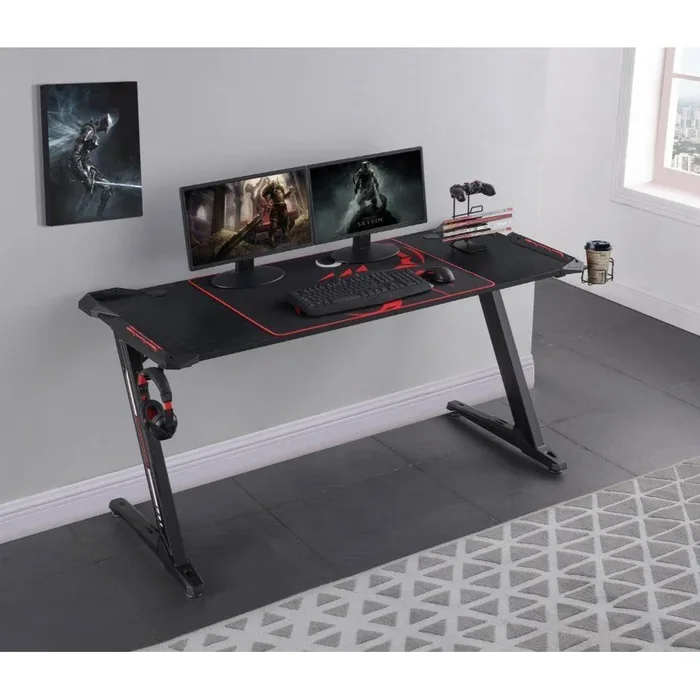 Brocton – Gaming Desk – Black