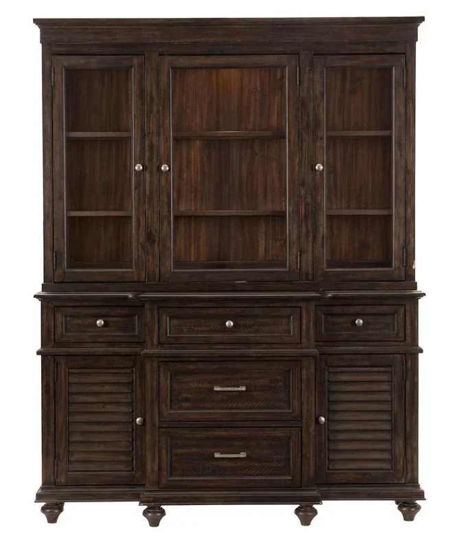 Cardano Buffet & Hutch in Charcoal 1689-50*
