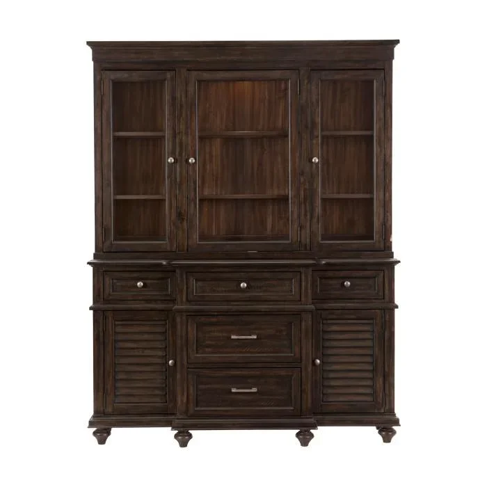 Cardano Buffet & Hutch in Charcoal 1689-50*