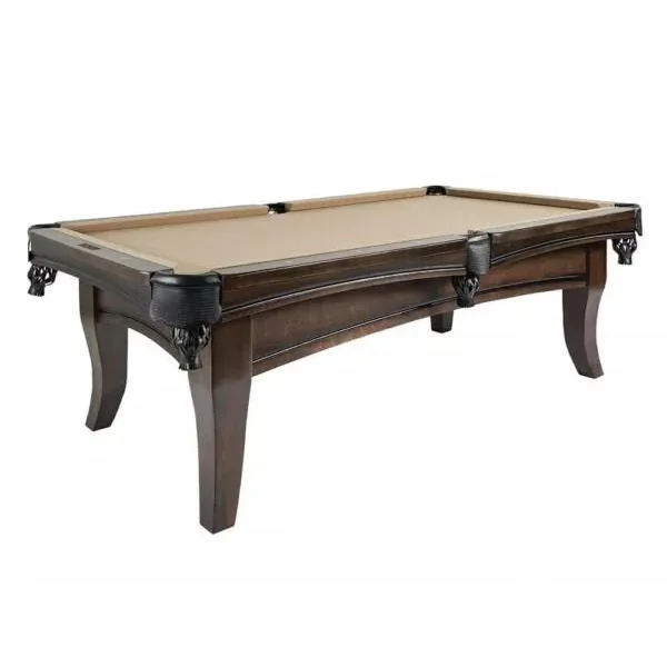 Carter 7′ Pool Table in Gray Walnut