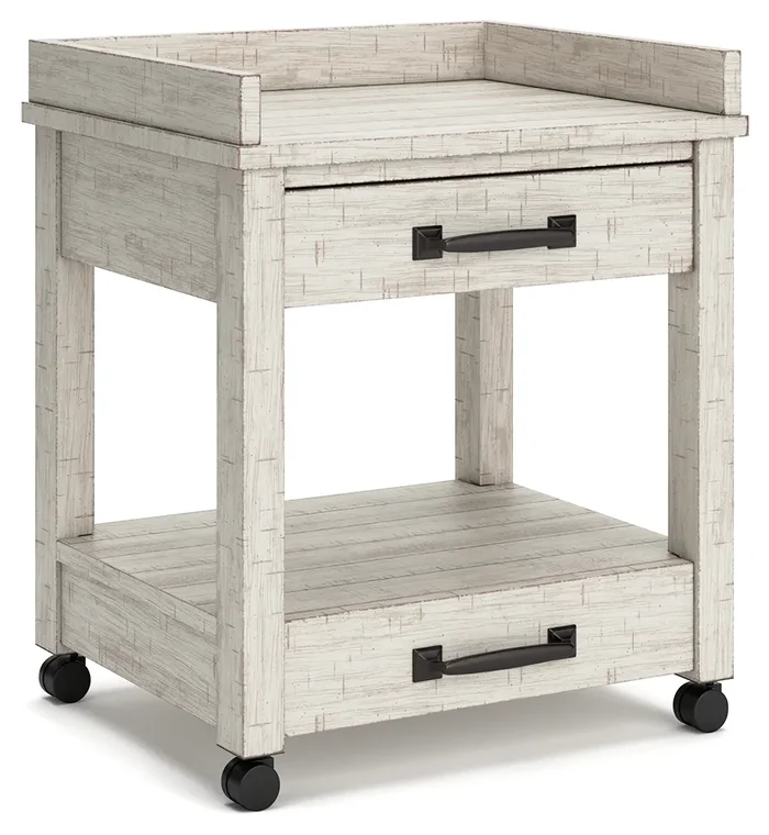 Carynhurst Printer Stand H755-11 by Signature Design by Ashley at Old Brick Furniture & Mattress Co.