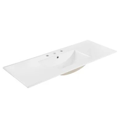 Cayman 48″ Single Basin Bathroom Sink / EEI-4375
