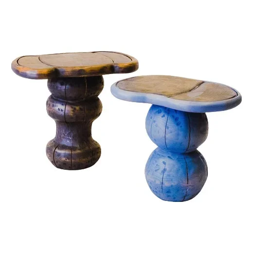 Cell European Cherry Bedside Tables by Marco Calhau, Set of 2