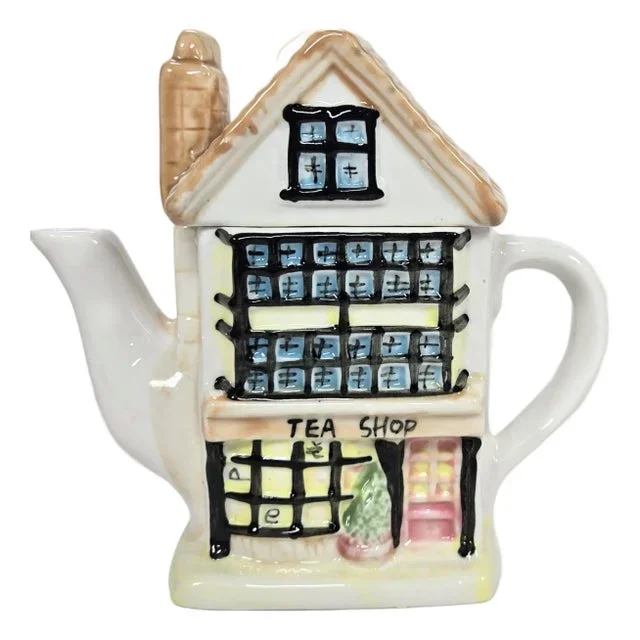 Christmas Tree Tea Shop Tea Pot