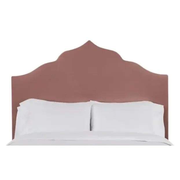 Clementine Full/Double Headboard, Blush Velvet