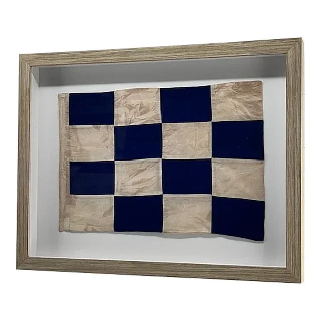 Coastal Wall Decor Letter “N” Framed Wall Art