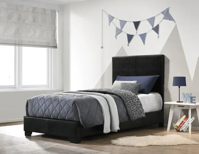 Conner – Twin Bed – Black