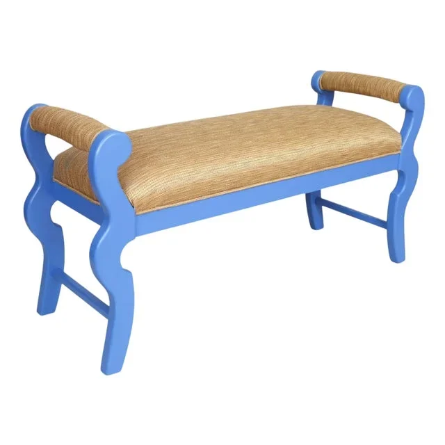 Contemporary French Country Bench