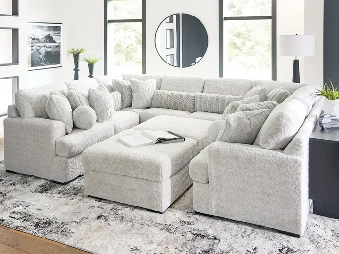Cuddle Plush 10-Piece Sectional