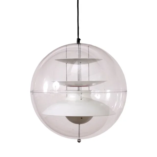 Danish Hanging Lamp by Globe Verner Panton, 1970s