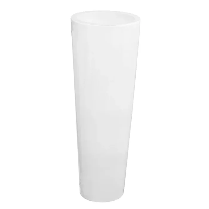 DARIA 36″ White Floor Vase Planters