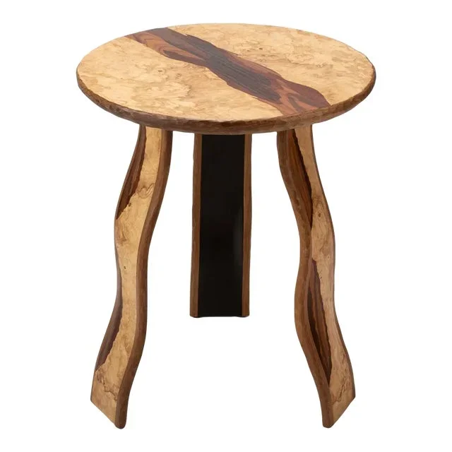David Marr, Original Handcrafted Woodwork, Tribute to a Tree Side Table, 2023