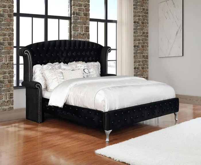 Deanna Bedroom – Eastern King Bed – Black