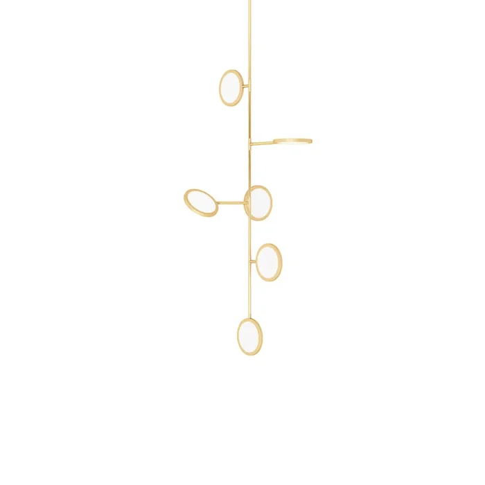 Discus Six Light Vine Pendant Light