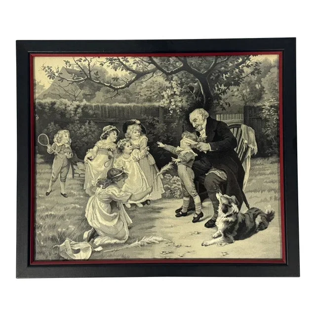 Early 20th Century Large Silk Stevengraph