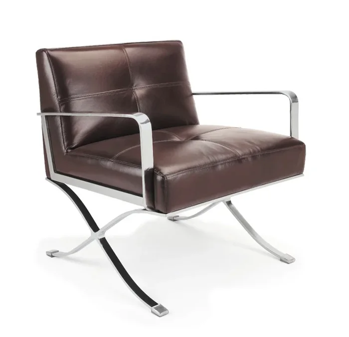 EC 011 Modern Leather Lounge Chair