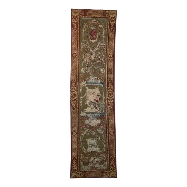 Editions d’Art de Rambouillet Printed Tapestry after Les Mois Grotesque