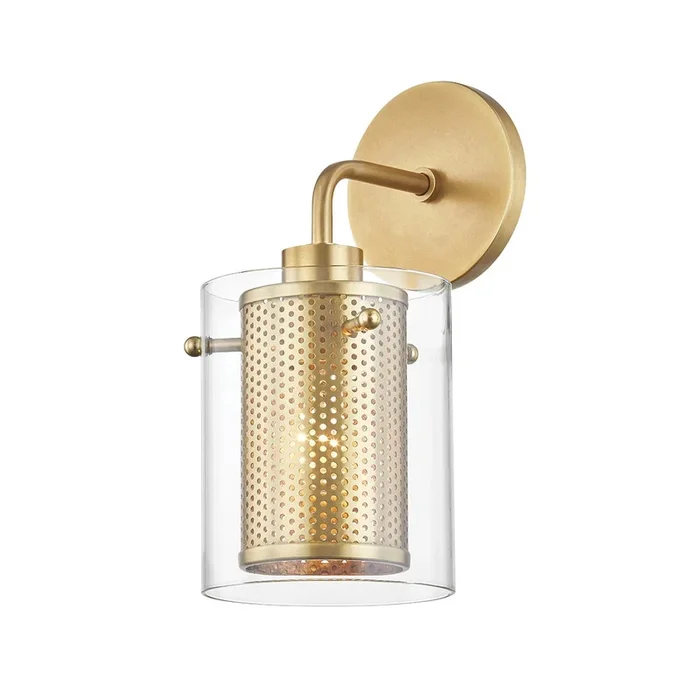 Elanor Wall Sconce – Aged Brass