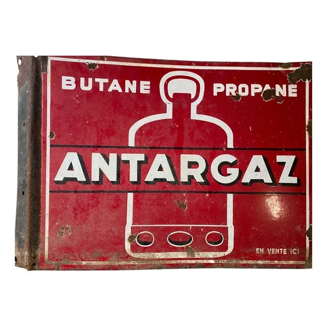 Enamel Sign from Antargaz