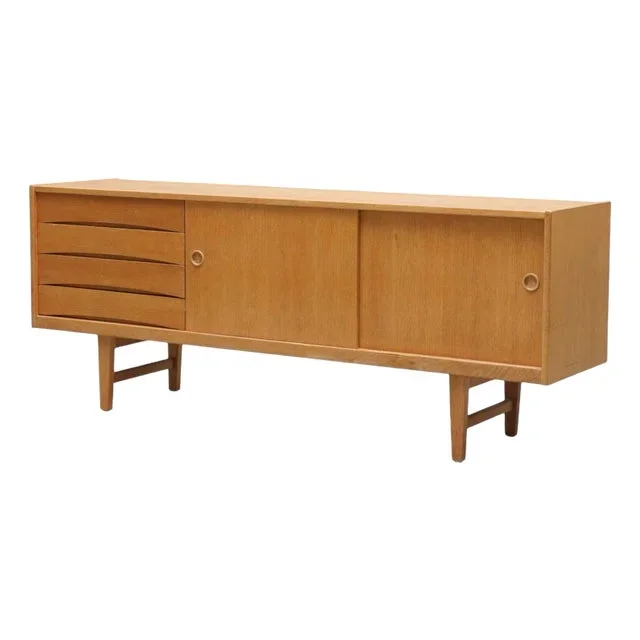 Erik Wortz “Uvlo” Low Credenza in Oak