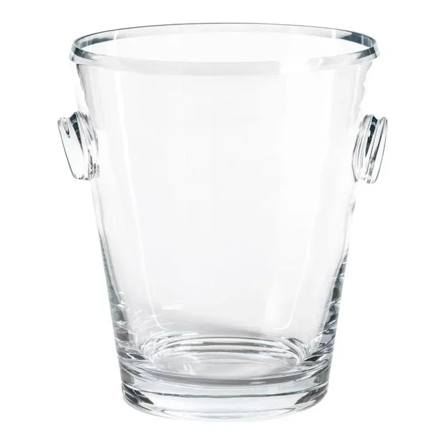Ermont Large Beveled Glass Ice Bucket / Wine Cooler