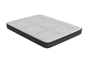 Evie 9.25″ Eastern King Euro Top Mattress White