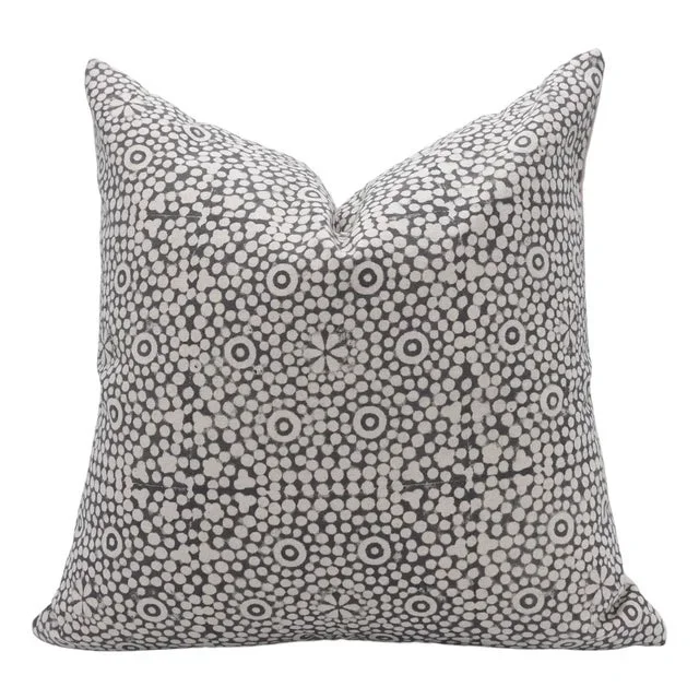 Fabdivine Decorative Block Print Cushion Cover 14×36 Inch Duck Canvas-Chunributi