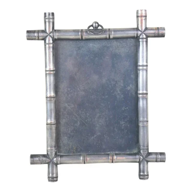 Faux Bamboo French, Napoleon III Iron Photo Frame