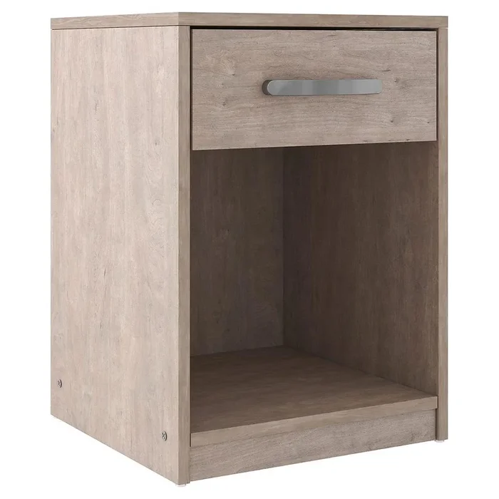 Flannia – Gray – One Drawer Night Stand