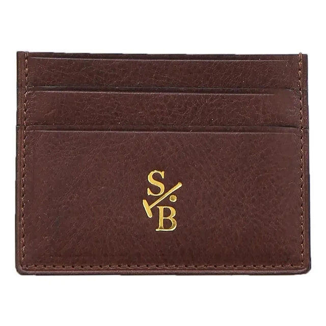 Flat Wallet – Single Sided – Brown