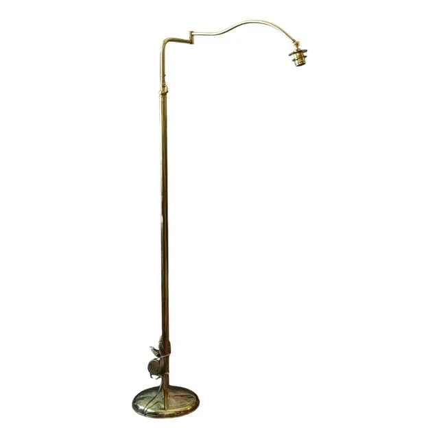 Floor Lamp in Brass