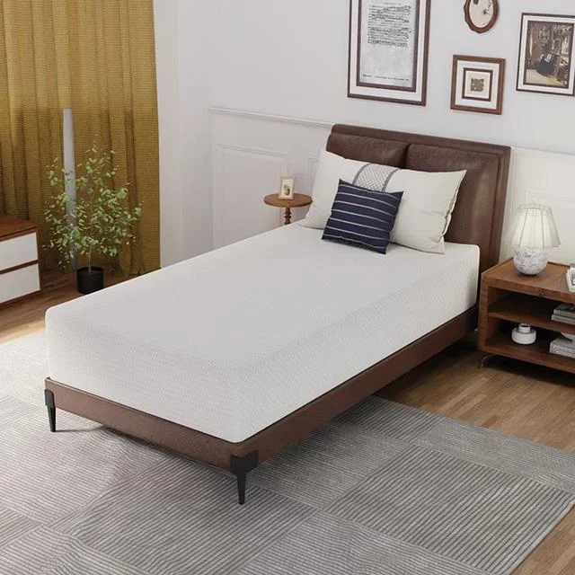 Forsythia 12″ Twin Green Tea Gel Memory Foam