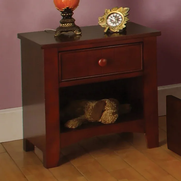 Furniture Of America Cara Cherry Transitional Night Stand Model CM7905CH-N