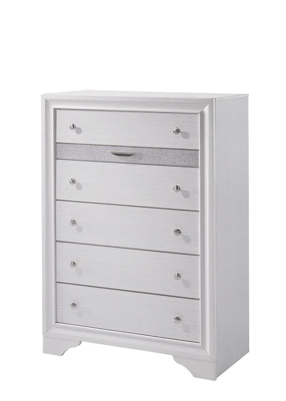 Furniture Of America Chrissy White Contemporary Chest Model CM7552C