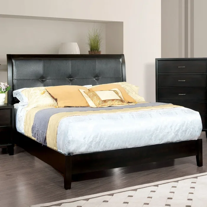 Furniture Of America Enrico Espresso Contemporary California King Bed Model CM7088CK-BED