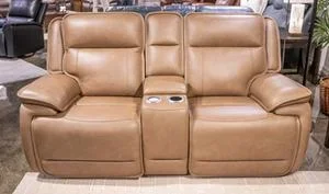 Glencroft Power Reclining Loveseat With Console