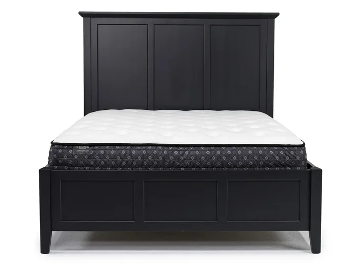 Grace Panel Bed in Raven, Queen