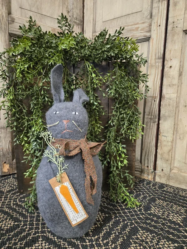 Grey Fat Bunny