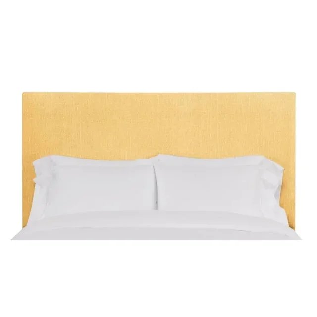 Hadley Twin Headboard, Mustard Linen