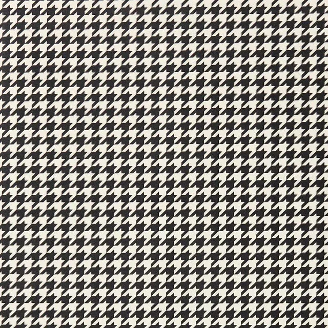 Harlequin Houndstooth Wallpaper in Black Earth/Soft Focus – a Sample