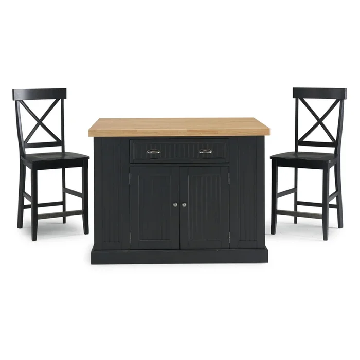Hartford 3 Piece Kitchen Island Set by homestyles