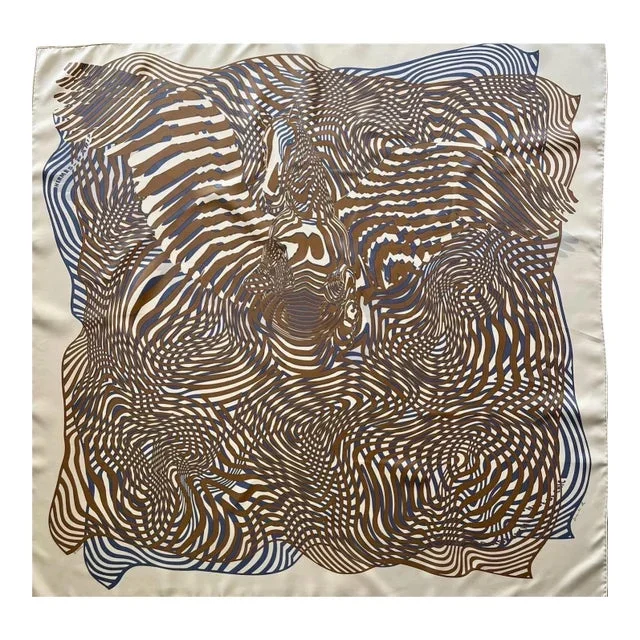Hermès Scarf “Onde De Chic” 2005