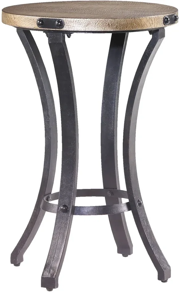 Hidden Treasures Round Accent Table 090-370 by Hammary Furniture at Old Brick Furniture & Mattress Co.